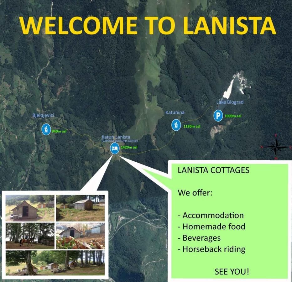 Katun Lanista-Kolibe Bogavac Villa Mojkovac Exterior foto